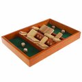 Hey Play Shut The Box Game-Classic 9 Number Wooden Set with Dice Included-Old Fashioned 80-HCH-SHUT2
